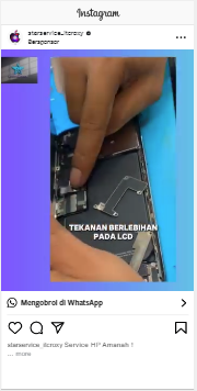 Iklan Service HP