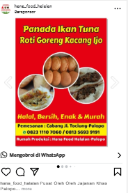 Iklan Makanan Khas Daerah