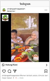 Iklan Tempat Makan Palembang