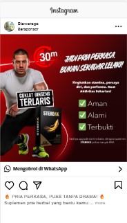 Iklan Obat Kuat Pria