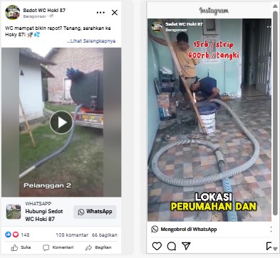 Iklan Sedot WC Nganjuk