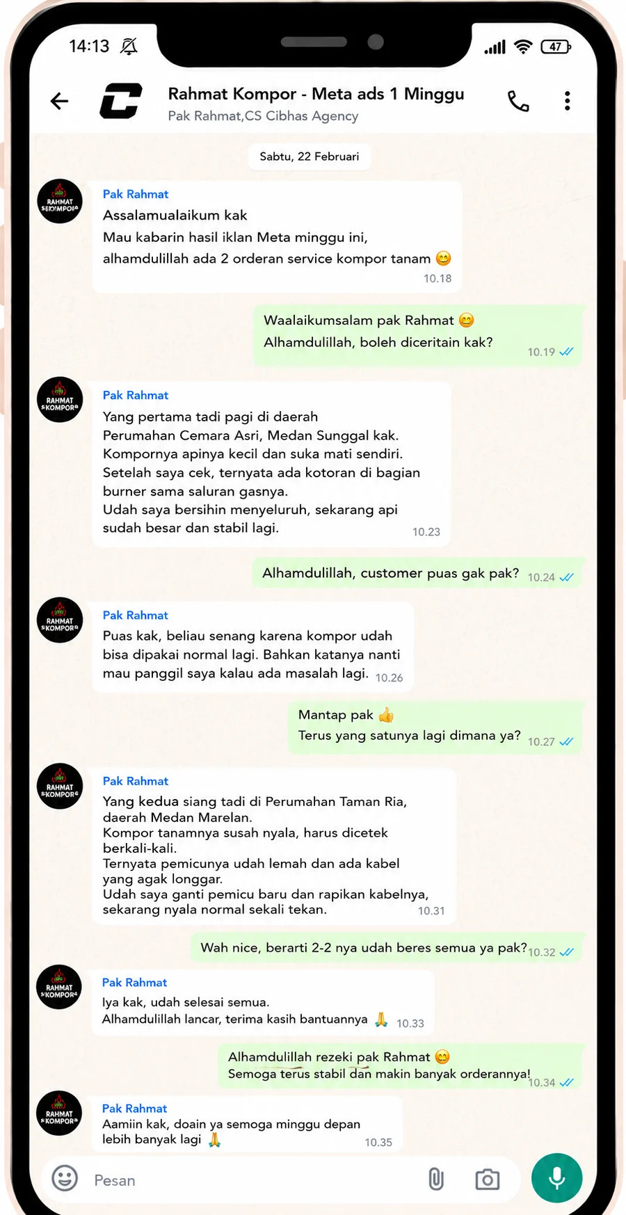 23 Rahmat kompor