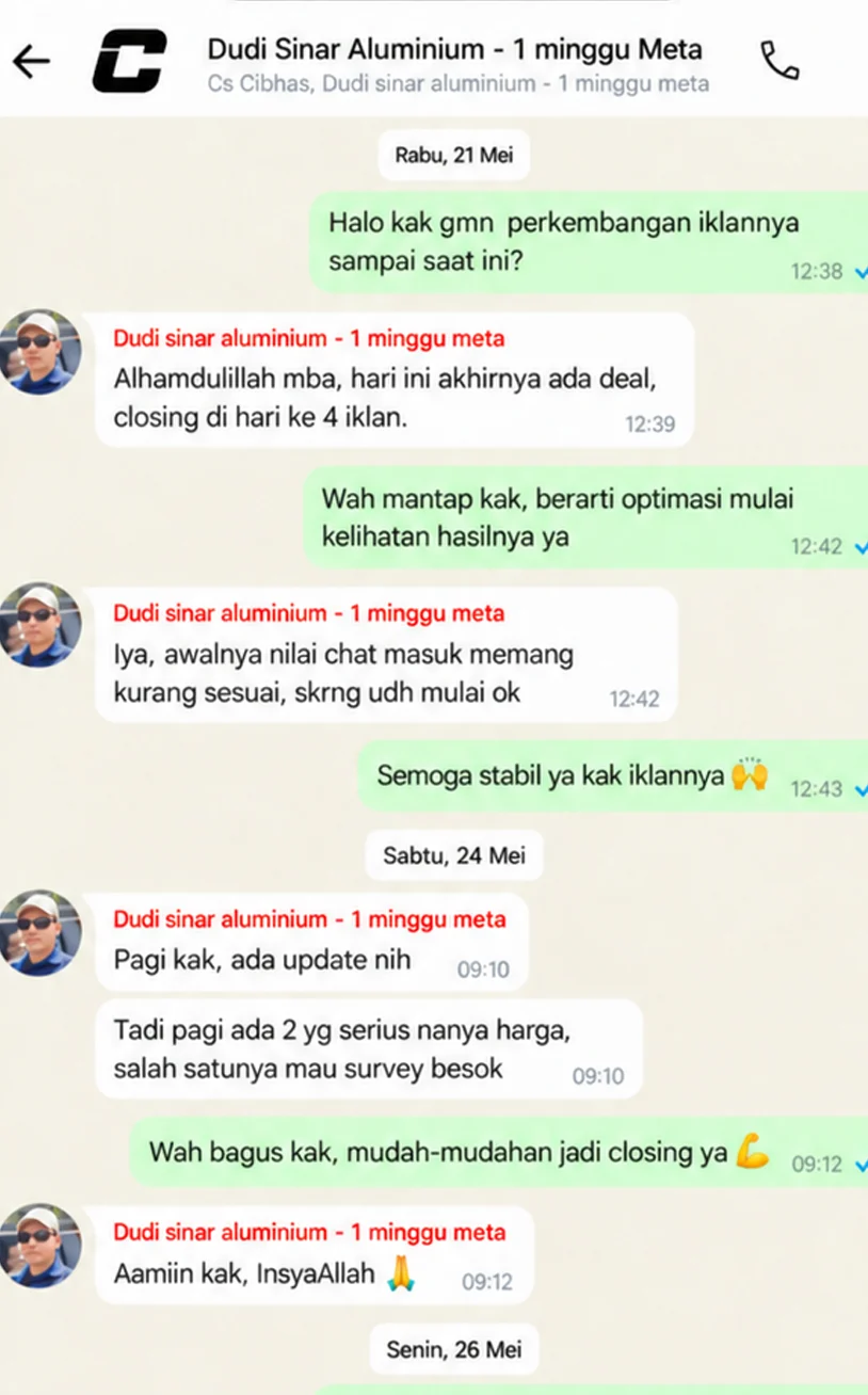 dodi sinar alumunium