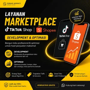 Marketplace Shopee dan Tiktok